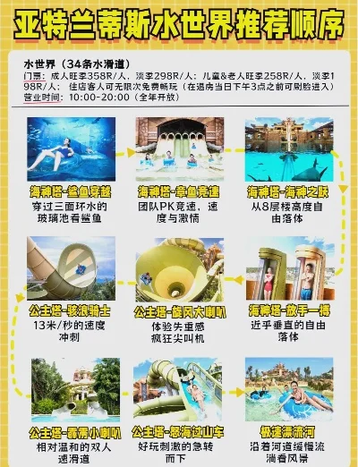 2025年亚特兰蒂斯水世界门票　亚特兰蒂斯水世界票价