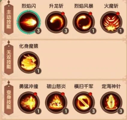 悟空技能搭配与详解
