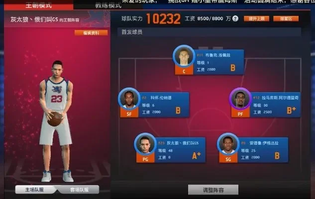 NBA2K22王朝模式阵容搭配攻略：PG／SG／SF／PF／C球员推荐