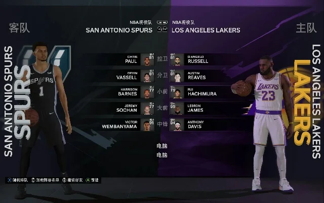 NBA2K22小前锋选队指南：迈阿密热火、洛杉矶湖人等队型解析