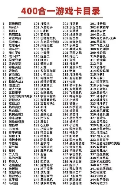 复古版游戏机游戏排行榜-复古游戏机经典盘点